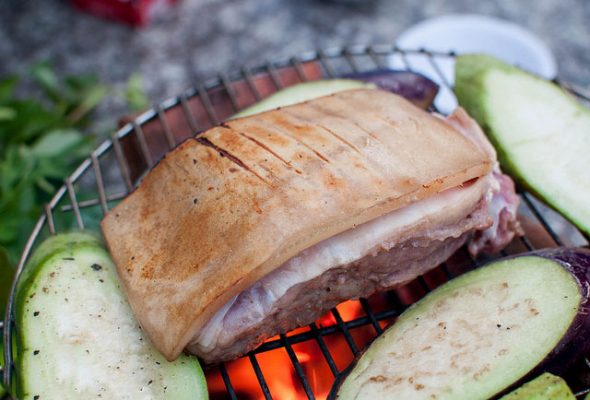 bò tơ củ chi nướng tảng