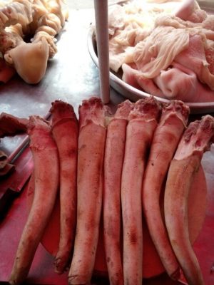 đuôi bò tơ củ chi