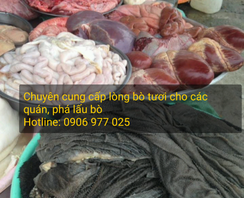 lòng bò tươi